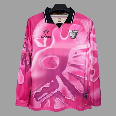 25/26 Venezia Goalkeeper Pink Long Sleeve Soccer Jersey