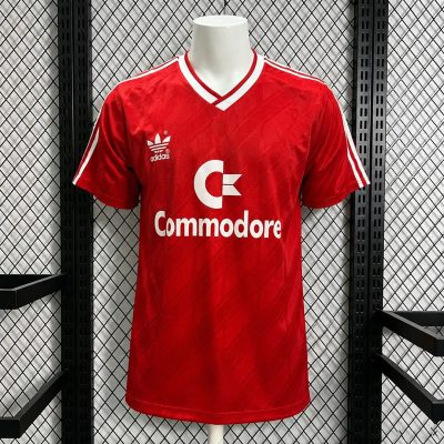 86/87 Bayern Munich Home Retro Soccer Jersey