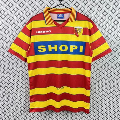 96/97 Lens Home Retro Soccer Jersey