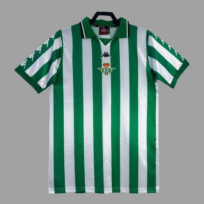 99/00 Real Betis Home Retro Soccer Jersey