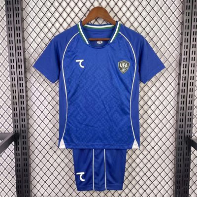 2026 Uzbekistan Home Kids Soccer Jersey