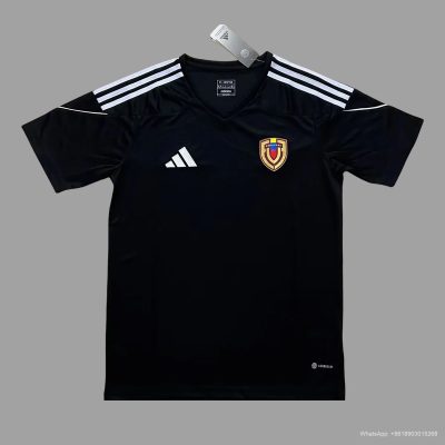 2024 Venezuela Black Training Soccer Jersey
