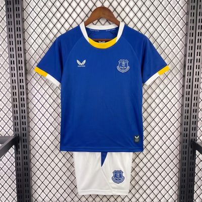 26/27 Everton Home Kids Soccer Jersey