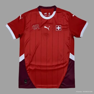 2024 Switzerland home soccer jersey