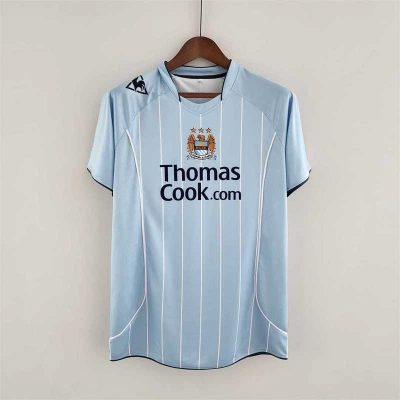 1269/07/08 Manchester City Home Retro Soccer Jersey