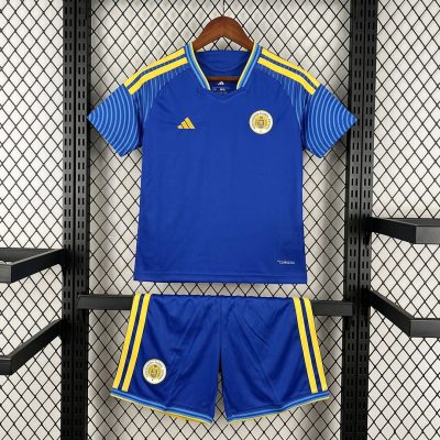 2026 Curacao Home Kids Soccer Jersey Size 16-28