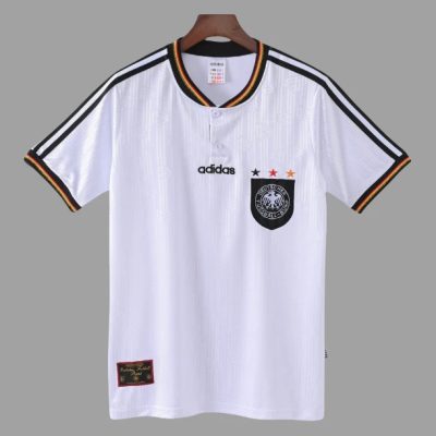 1996 Germany Home Retro Soccer Jersey