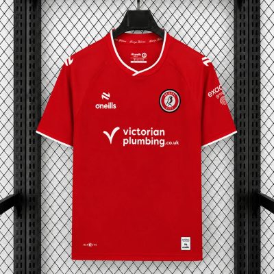 26/27 Bristol City Home Soccer Jersey