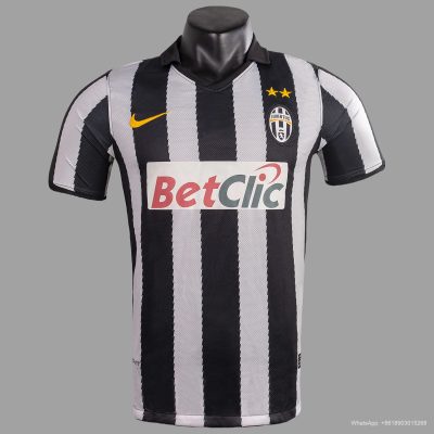 10/11 Juventus Home Retro Soccer Jersey