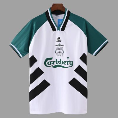93/95 Liverpool Away Retro Soccer Jersey