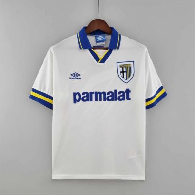 93/95 Parma Home Retro Soccer Jersey