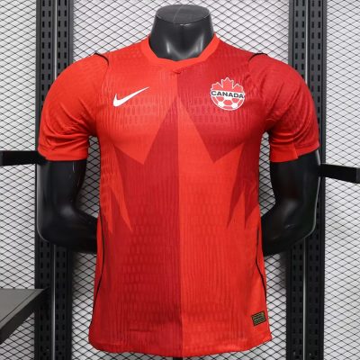 2026 Canada Home Player Version Soccer Jersey