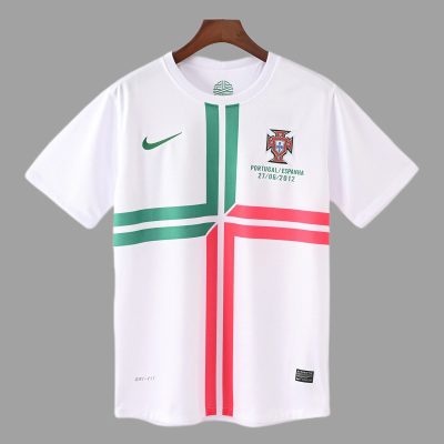 2012 Portugal Away Retro Soccer Jersey