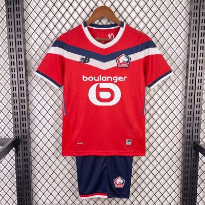 26/27 Lille Home Kids Soccer Jersey