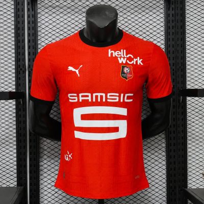 26/27 Stade Rennais Home Player Version Soccer Jersey