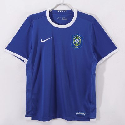 2006 Brazil Away Retro Soccer Jersey