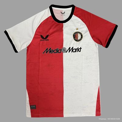 24/25 Feyenoord home soccer jersey