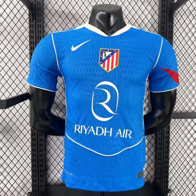 25/26 Atletico Madrid Third Player Version Soccer Jersey