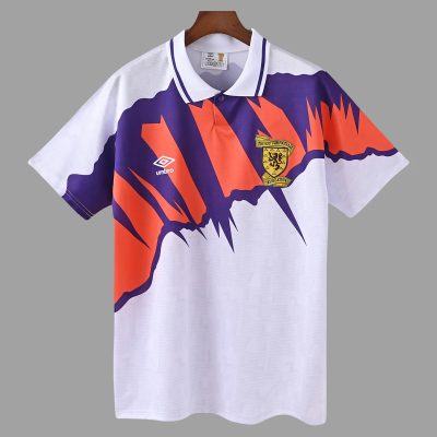 1992 Scotland Away Retro Soccer Jersey