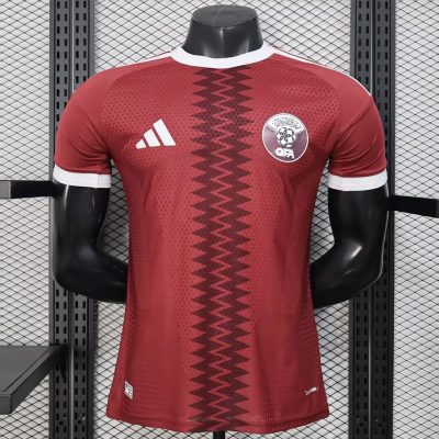 2026 Qatar Home Player Version Soccer Jersey
