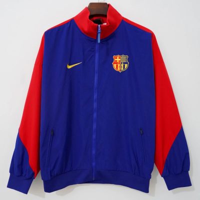 24/25 Barcelona Blue Red Windbreaker