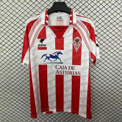 95/96 Sporting de Gijon Home Retro Soccer Jersey
