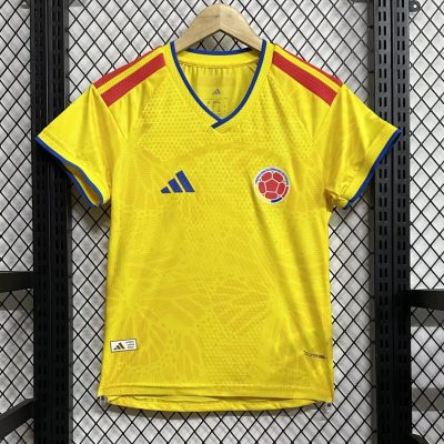 2026 Colombia Home Women Player Version Soccer Jersey