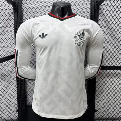 2026 Mexico Away Long Sleeve Player Version Soccer Jersey