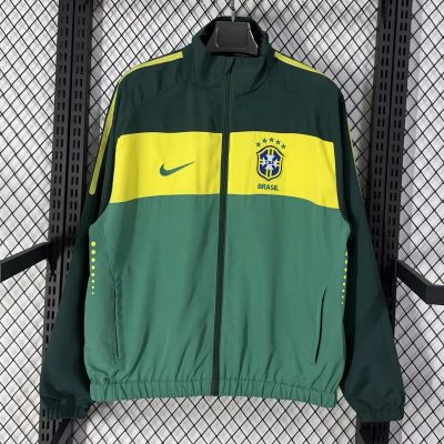 2026 Brazil Green Windbreaker