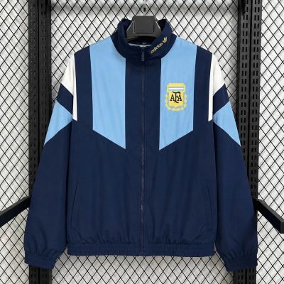 2026 Argentina EQT Blue Retro Windbreaker