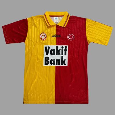 96/97 Galatasaray Home Retro Soccer Jersey