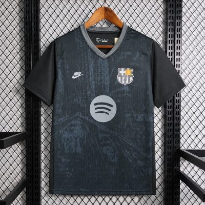 26/27 Barcelona Special Edition Black Dark Grey Soccer Jersey