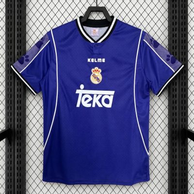 97/98 Real Madrid Away Retro Soccer Jersey