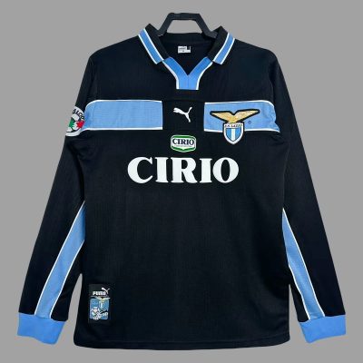 98/00 Lazio Third Long Sleeve Retro Soccer Jersey
