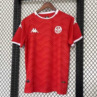 2025 Tunisia Home Soccer Jersey