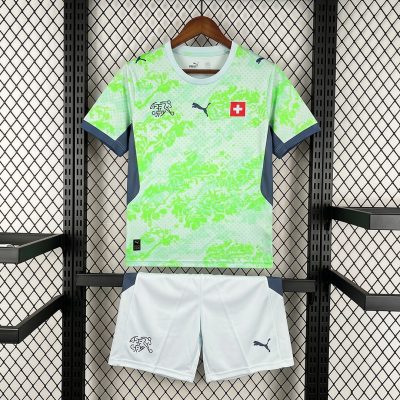 2026 Switzerland Away Kids Soccer Jersey