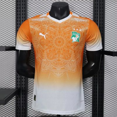 2026 Ivory Coast Special Version Orange Player Version Soccer Jersey