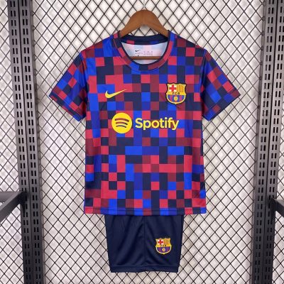 26/27 Barcelona Pre-Match 4 Kids Jersey