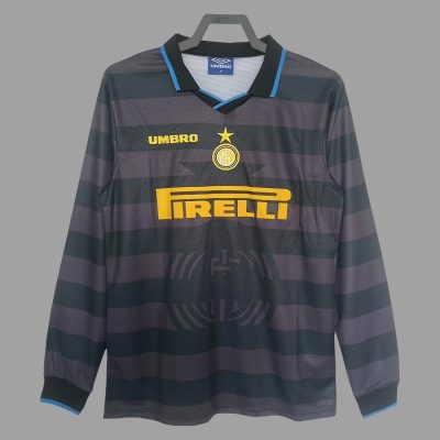 97/98 Inter Milan Third Long Sleeve Retro Soccer Jersey