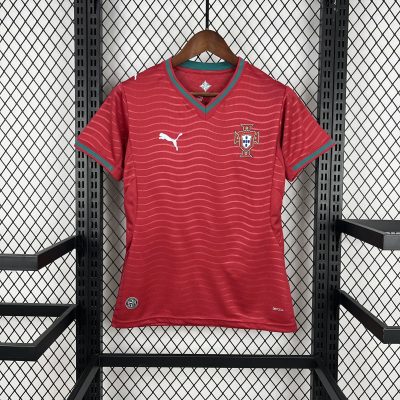 2026 Portugal Home Women Soccer Jersey