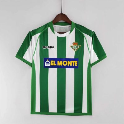 01/02 Real Betis Home Special Edition Retro Soccer Jersey