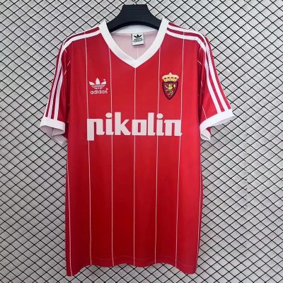 83/84 Real Zaragoza Away Retro Soccer Jersey