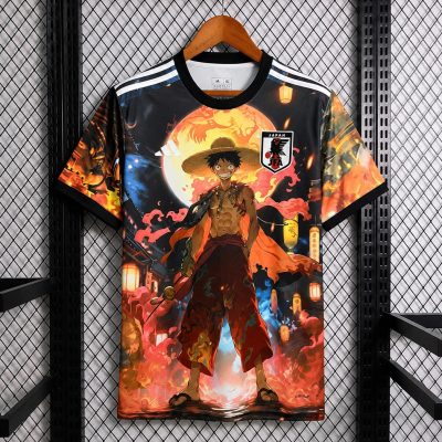 2026 Japan Monkey D. Luffy Anime Special Edition Soccer Jersey