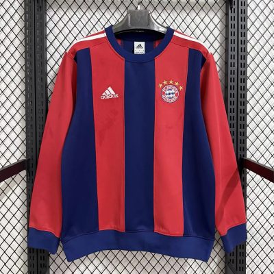 25/26 Bayern Munich Red Blue Sweatshirt