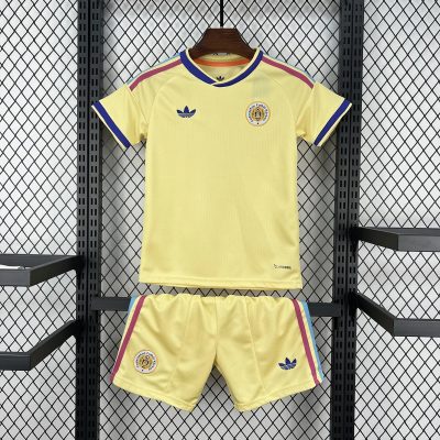 2026 Curacao Away Kids Soccer Jersey Size 16-28