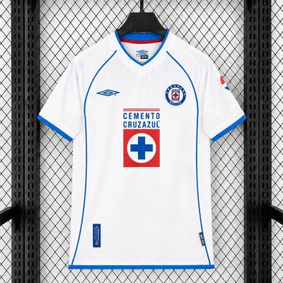 02/03 Cruz Azul Away Retro Soccer Jersey
