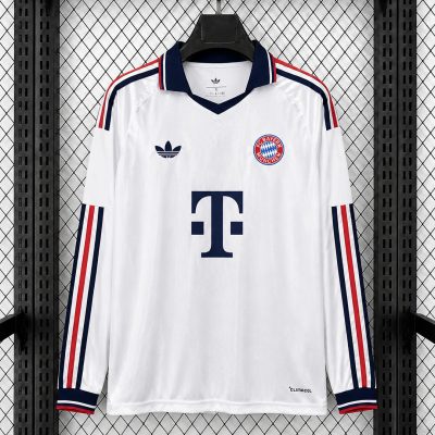26/27 Bayern Munich Away Long Sleeve Soccer Jersey