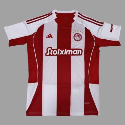 25/26 Olympiacos Home Soccer Jersey