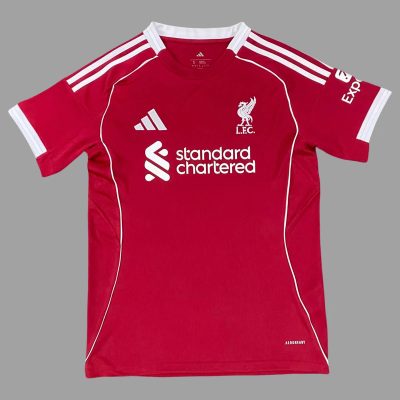 25/26 Liverpool Home Soccer Jersey
