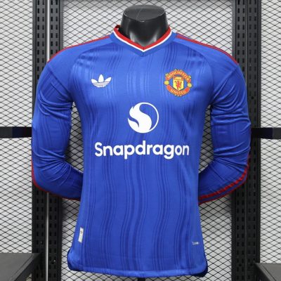 26/27 Manchester United Away Long Sleeve Player Version Soccer Jersey